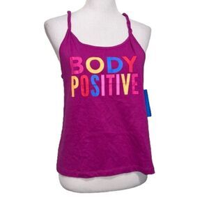 NWT Pink Lets Get Up BeachBody Tank